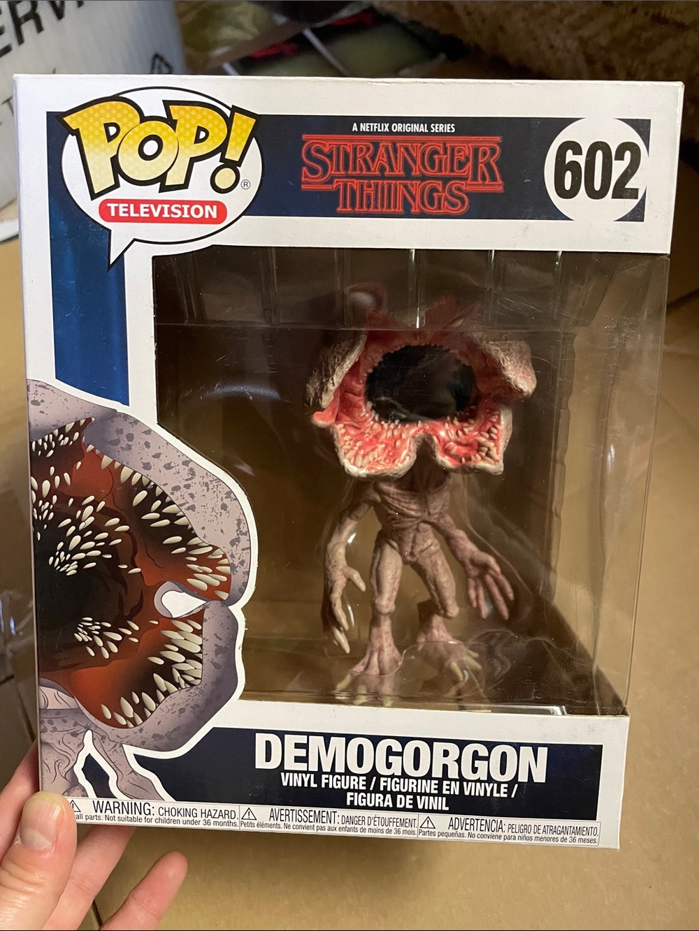 Funko Pop! Stranger Things Demogorgon Vinyl Figure - Pink, Brown